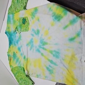 St Patricks Day Lucky Day unicorn pocket tee